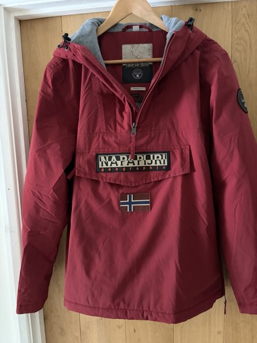 Mens napapijri red - red, rainforrest
