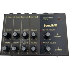 Sound LAB Micro Mixer WAM-490 4-Channel Used