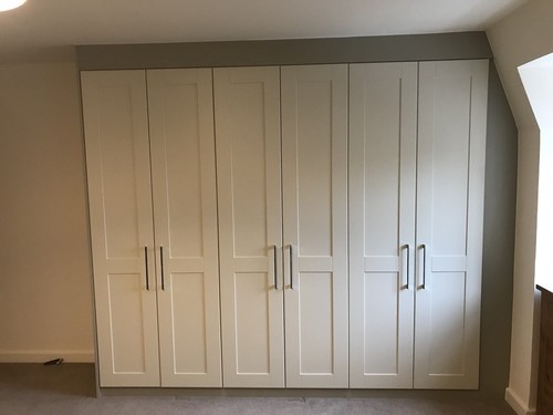 Fitted bedroom furniture - bedroom,