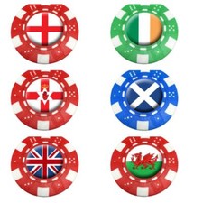 New Asbri Poker Chip Golf Ball