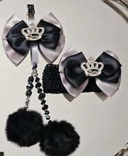 Luxury Baby Girl Headband &pram Charm/Gift Set/new Baby/baby Shower/romany Bling