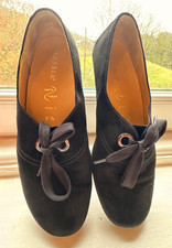 Hassia Black Suede Slip On