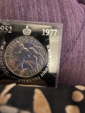 1952-1977 Silver Jubilee Crown Elizabeth II Commemorative Coin decent offers ok