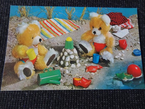 Bamforth teddy bear comic - bear,