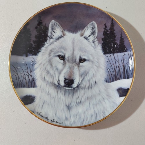 Franklin mint decorative plate - mint,