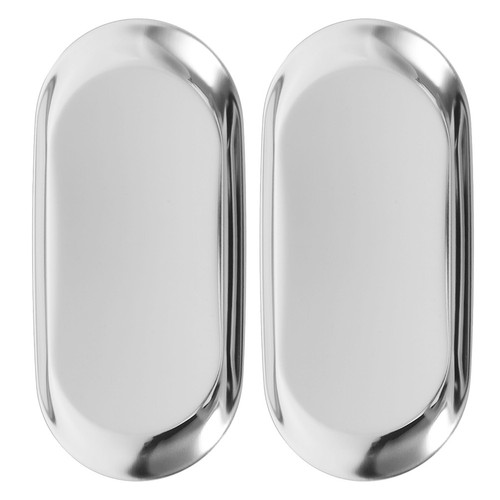 2pcs stainless steel - stainless,