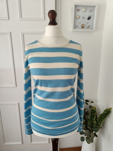 Boden blue striped - blue, jumper