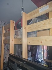 Double High Sleeper  Wood