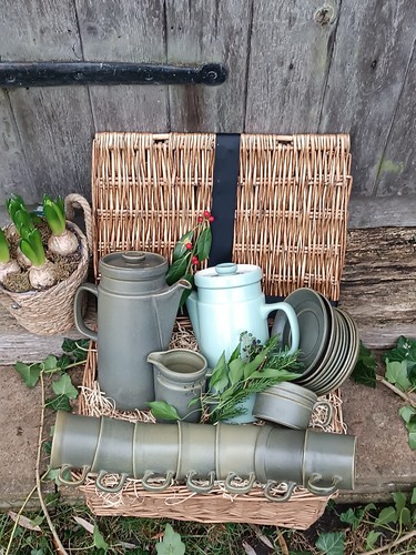 Wedgwood greenware coffee set - wedgwood,