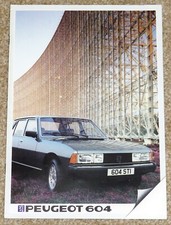 1982 PEUGEOT 604 Sales