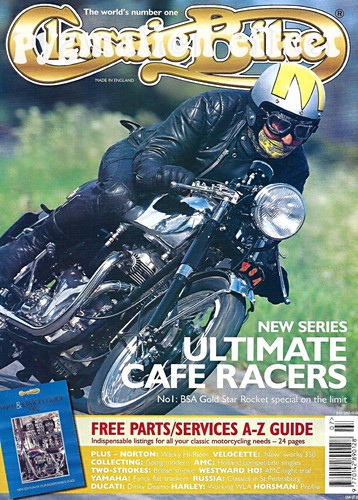 Bsa gold star rocket 1974 - gold,