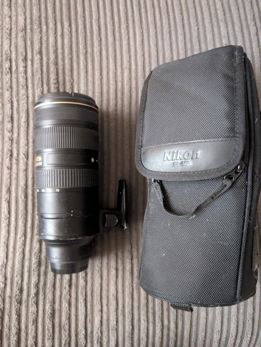 Nikon nikkor 70 200mm - af-s,