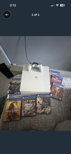 Sony playstation ps4 white - playstation,