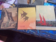 Cunard White Star Line RMS Queen Mary 3 Menu Cards August 1949