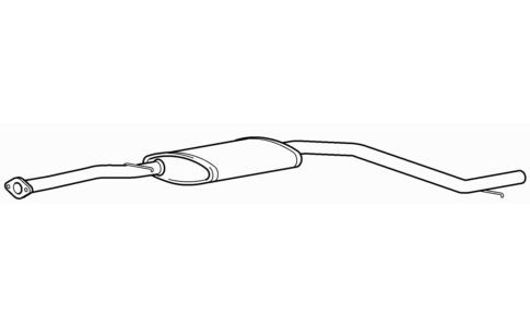 Quality centre exhaust middle - centre,