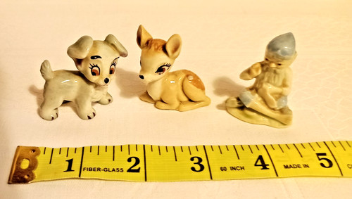 Mini figurines vintage - mini, dog