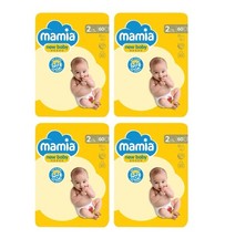 Mamia Size 2 Nappies 4 Packs