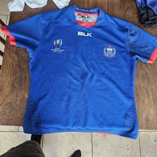 Samoa 2019 Home World Cup Rugby Union Shirt BLK Size L
