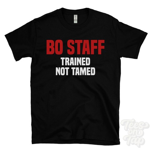 Staff trained not - not, tamed