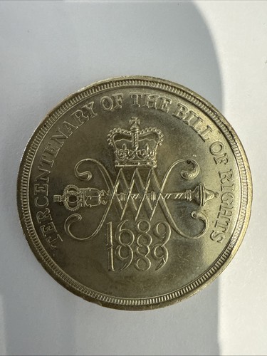 1989 coin tercentenary - uk, £2