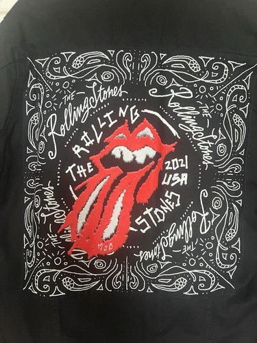 Women black rolling stones - black,