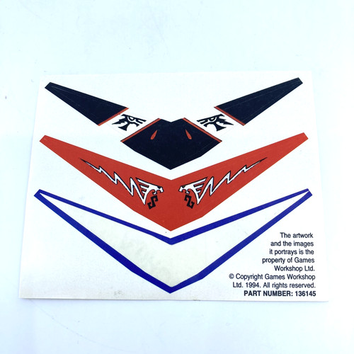 Eldar jetbike banner flags - banner,