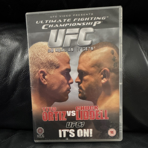 Ufc dvd tito - dvd, chuck