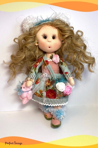 Handmade rag doll - handmade, amelia