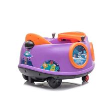  Kids Electric Ride On Waltzer Toy Car With Remote Control - Purple