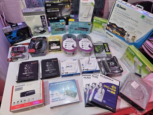 Joblot electrical items pc - of,