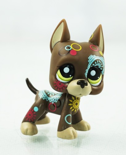 Lps brown dane - 2.3'', dog
