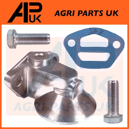 Engine oil filter head - oil, &