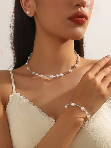 Necklace earrings - ||,