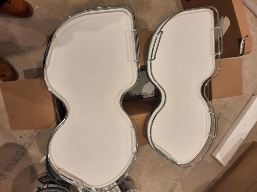 500 white chrome - left, hand