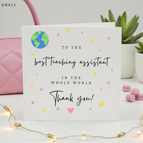 Teaching assistant thank you - teaching,
