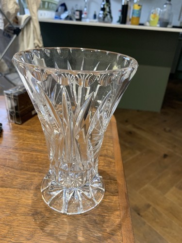 Genuine lead crystal vase - lead,