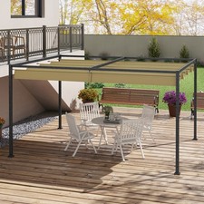 4 x 3(m) Metal Pergola Gazebo