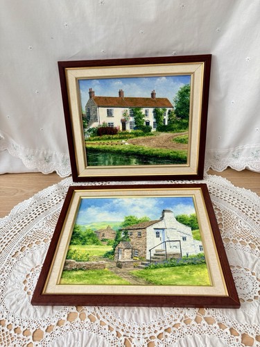 Pair vintage country - vintage, cottage