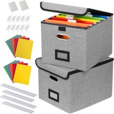 2 Pack Collapsible File