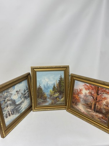 Set vintage framed - set, 3