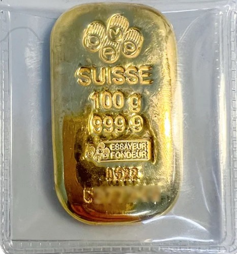 100 gram gold bar pamp - gram,