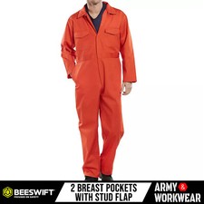Orange Coverall Overall Boiler