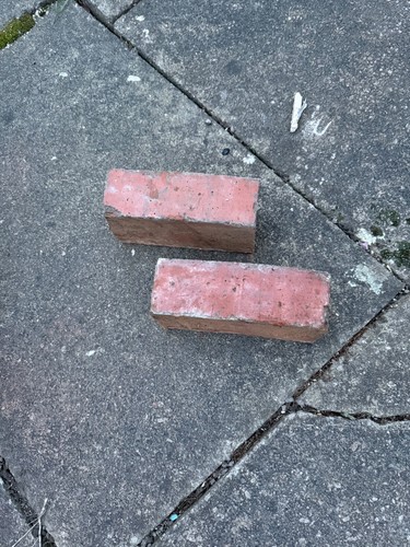Reclaimed red bricks - reclaimed,