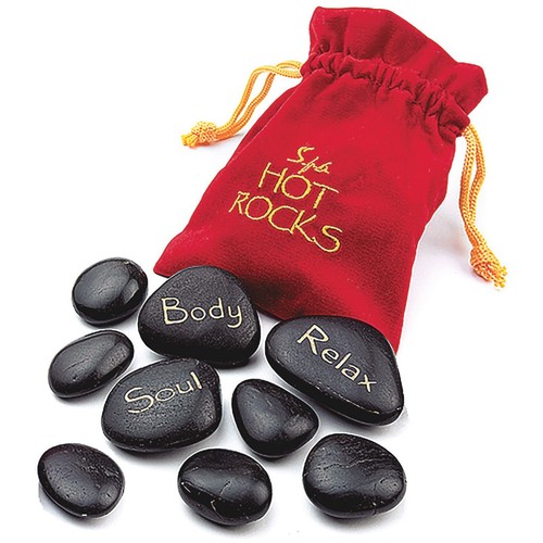 Spa hot rocks set massage - rocks,