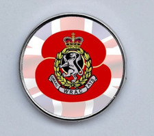 WRAC Womens Royal Army Corps Poppi lapel pin badge 25mm remembrance
