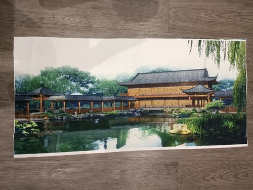 Wall canvas velvet printed - canvas,