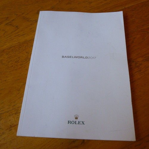 Rolex baselworld 2017 brochure - baselworld,