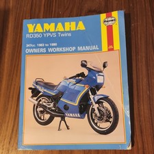 YAMAHA HAYNES SERVICE MANUAL FOR YAMAHA RD350 YPVS 1983-1988