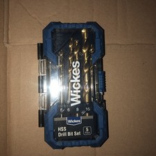 Wickes 5 Piece HSS Drill Bit