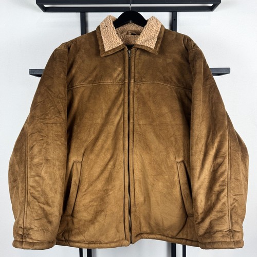 Mens vintage shearling - vintage, leather